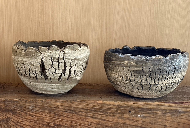 炸裂文鉢シリーズ ～大地の鼓動～ | 益子焼窯元よこやま