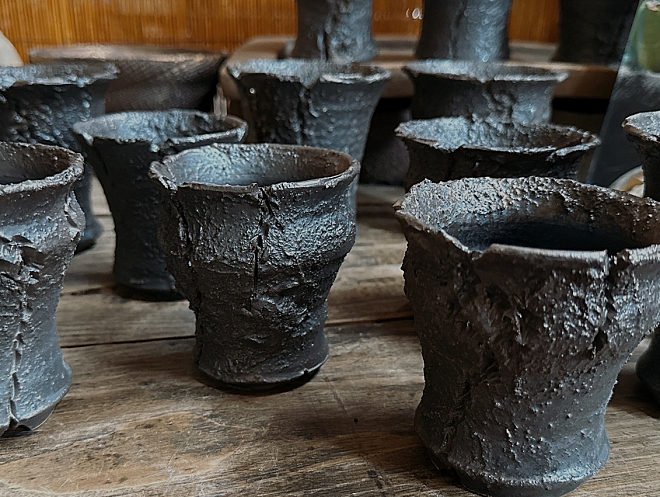 desertシリーズ ～宇宙砂漠～ | 益子焼窯元よこやま