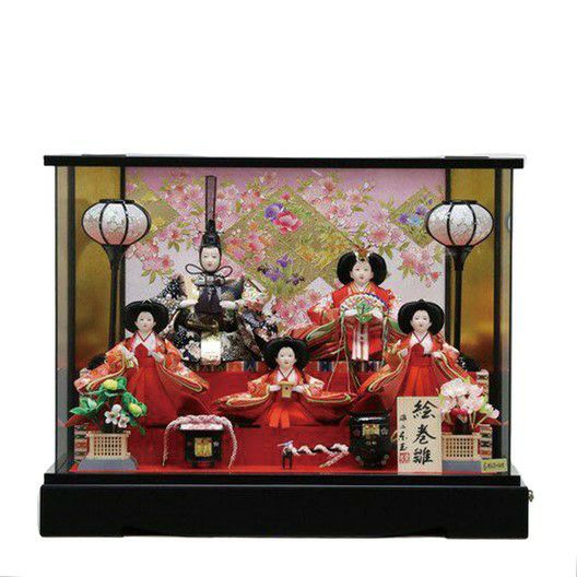 ケース入り 親王飾り「春乃」 | トラディショナル ケース入り飾り