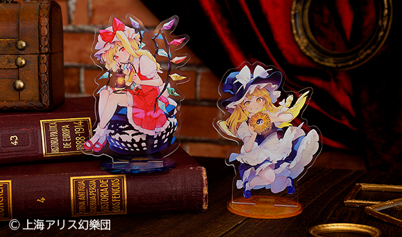 UUL】フランドールと魔理沙モデルのテーブルランプ 受注予約受付中