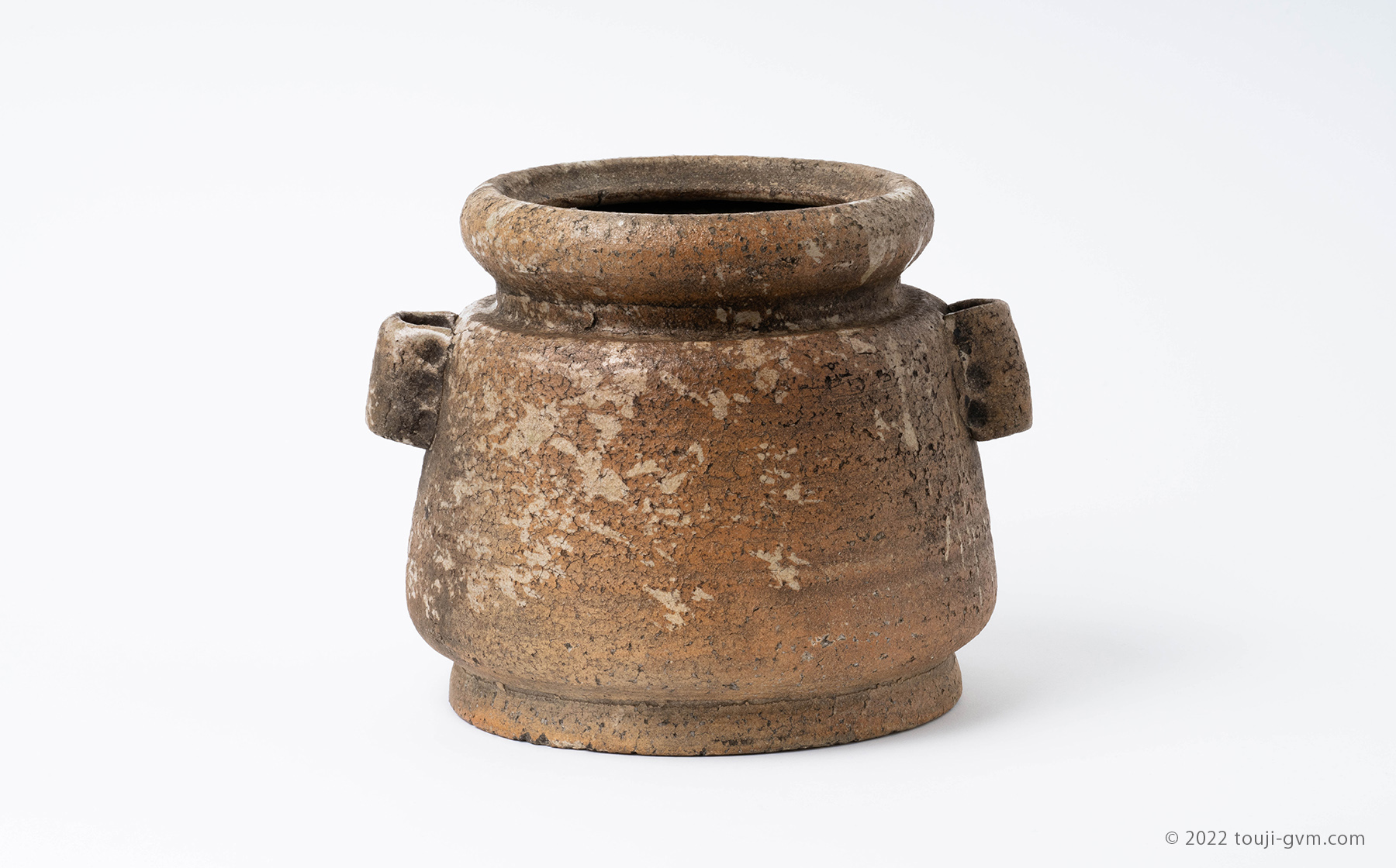 古伊賀耳付水指 – Old Iga ware Jar | 陶磁オンライン美術館ーTOUJI