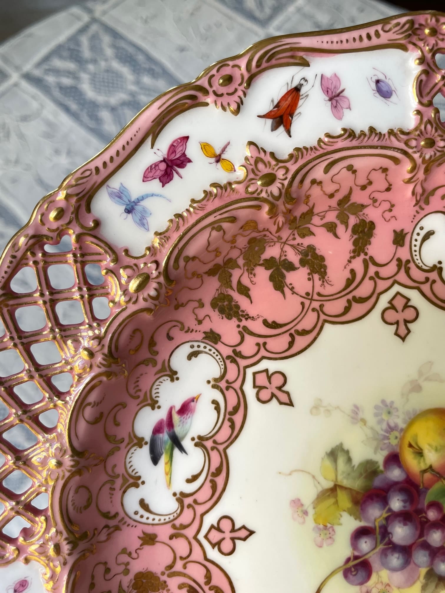 ロイヤル ウースター デザートプレート hpt388 - 陶夢