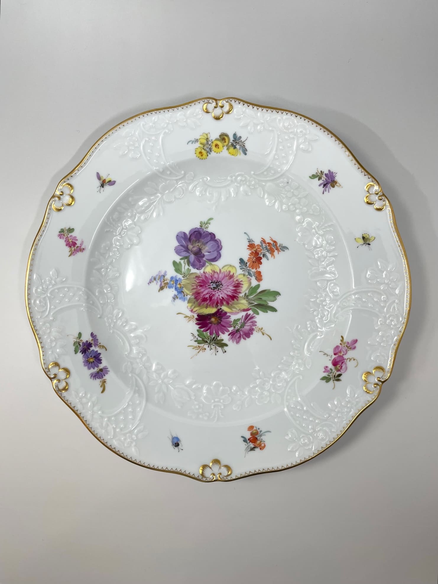 マイセン ノイマルセイユ 金彩プレート 6枚セット hpt474 - 陶夢