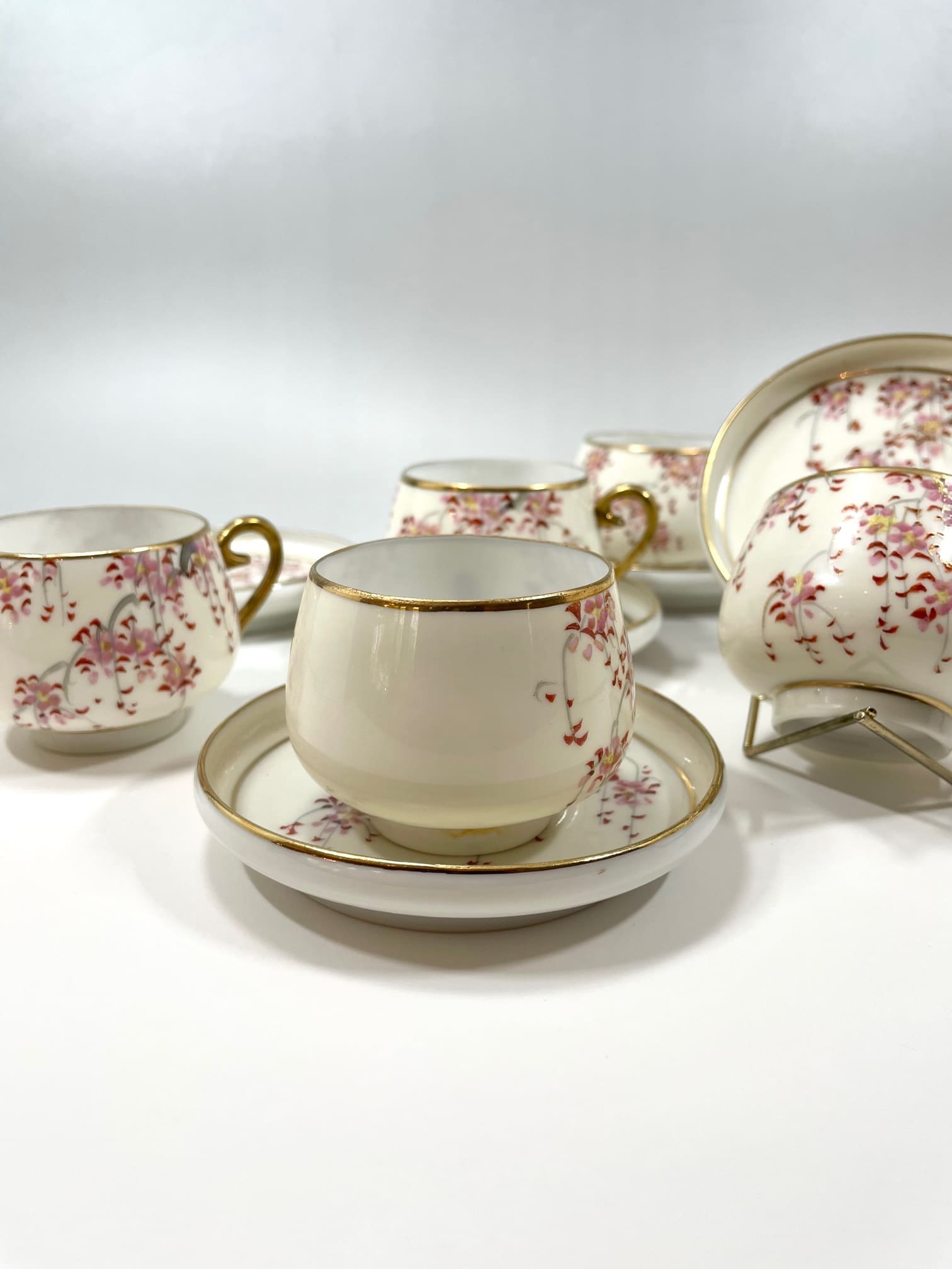 明治 輸出用カップ＆ソーサー hpt476 - 陶夢