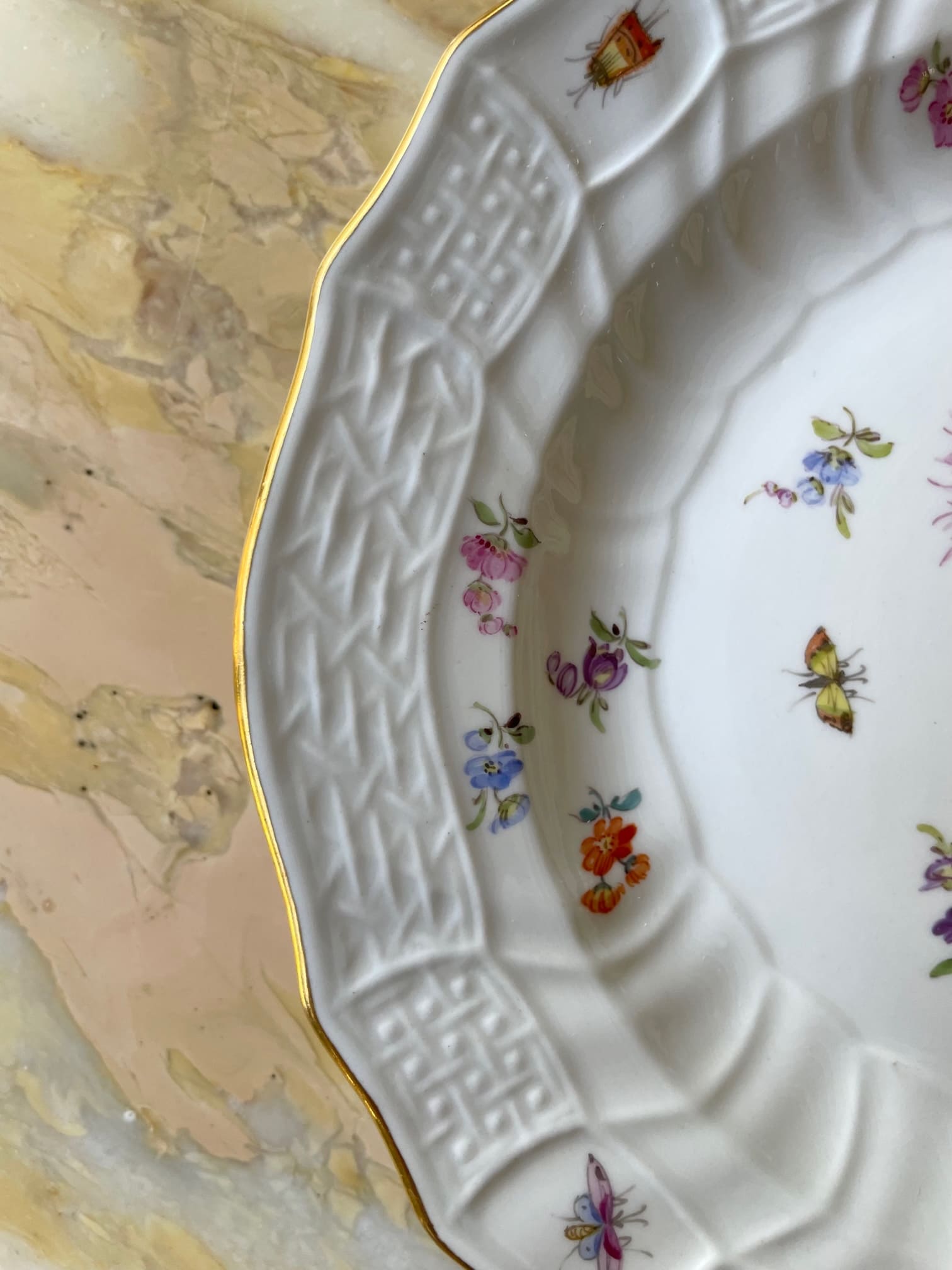 マイセン ノイブランデンシュタイン 金彩デザートプレート hpt519 - 陶夢