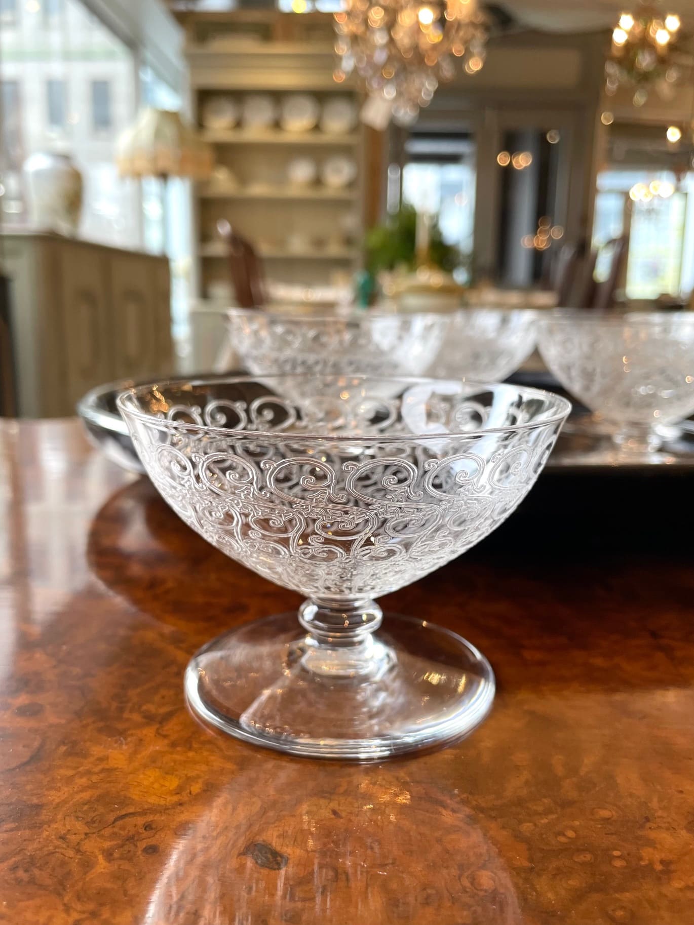 オールドバカラ シャトーブリアン シャンパンクープ t597 - 陶夢