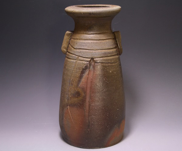 山本陶秀 作 「備前花入」 ～備前焼専門卸小売店 川口陶楽苑～