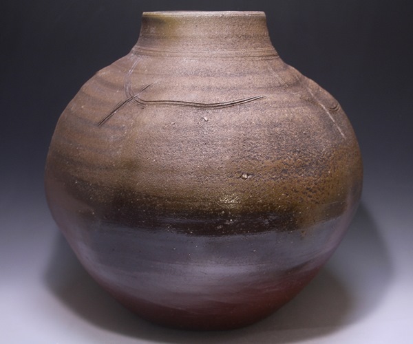 藤原 和 作 「備前線文花器」 ～備前焼専門卸小売店 川口陶楽苑～