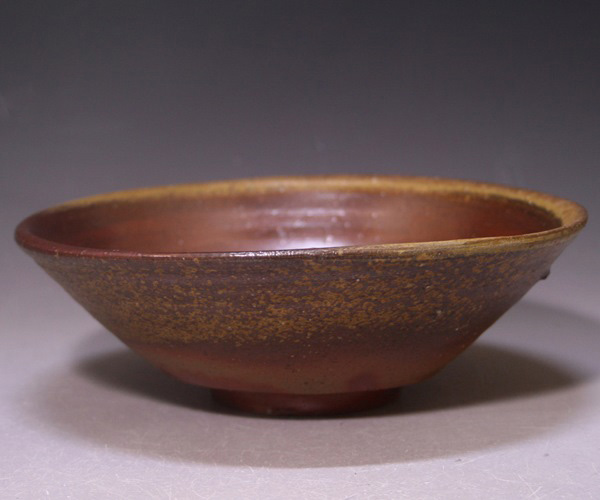 金重道明 作 「備前平茶碗」 ～備前焼専門卸小売店 川口陶楽苑～