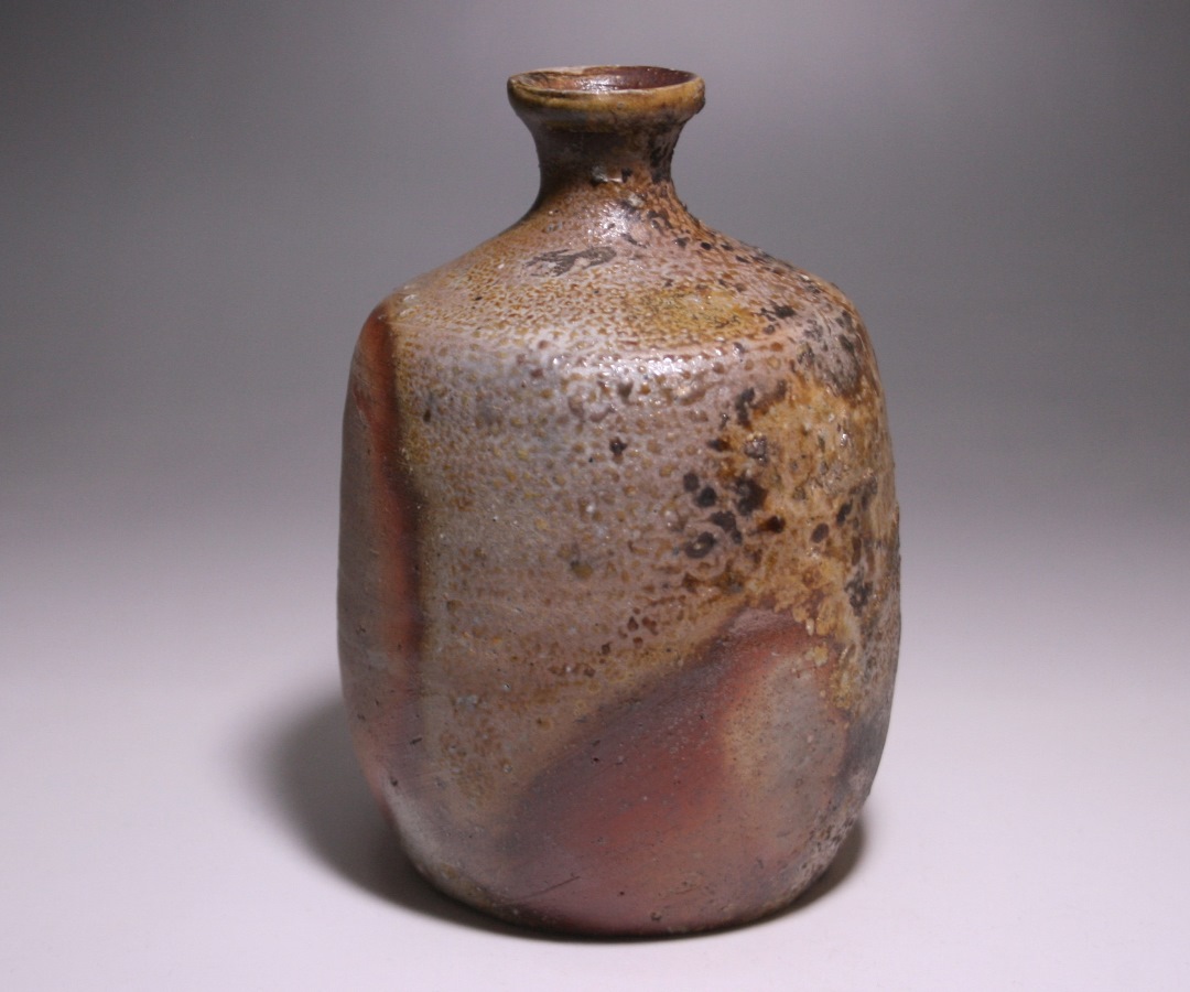 金重陶陽 作 「備前徳利」 ～備前焼専門卸小売店 川口陶楽苑～