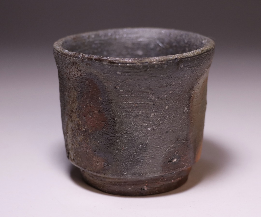金重 愫 作 「備前酒呑」 ～備前焼専門卸小売店 川口陶楽苑～