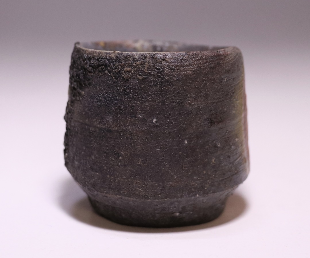 小山末廣 作 「備前窯変ぐい呑」 ～備前焼専門卸小売店 川口陶楽苑～