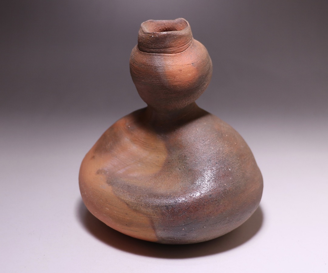 中村和樹 作 「備前瓢徳利」 ～備前焼専門卸小売店 川口陶楽苑～