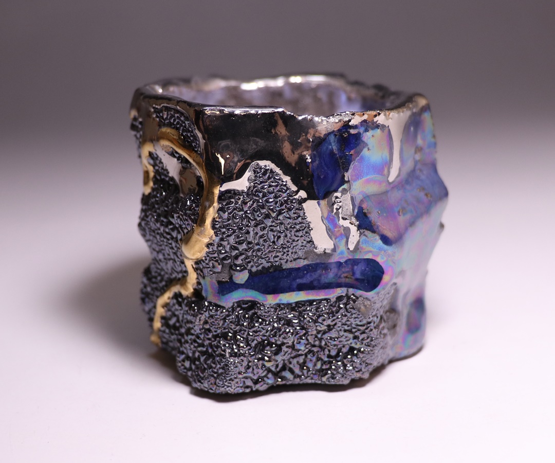 市川 透 作 「酒呑 VANISHING POINT」 ～備前焼専門卸小売店 川口陶楽苑～