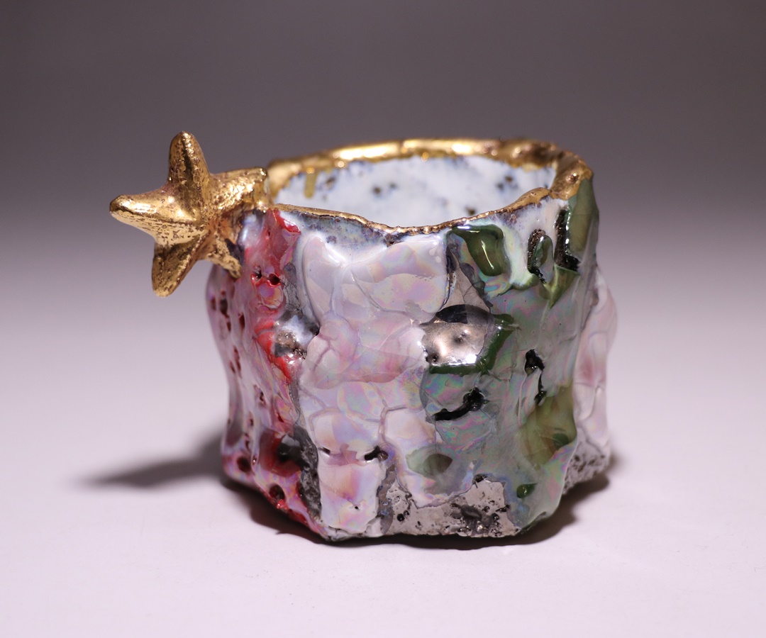 市川 透 作 「酒呑 Hallelujah」 ～備前焼専門卸小売店 川口陶楽苑～