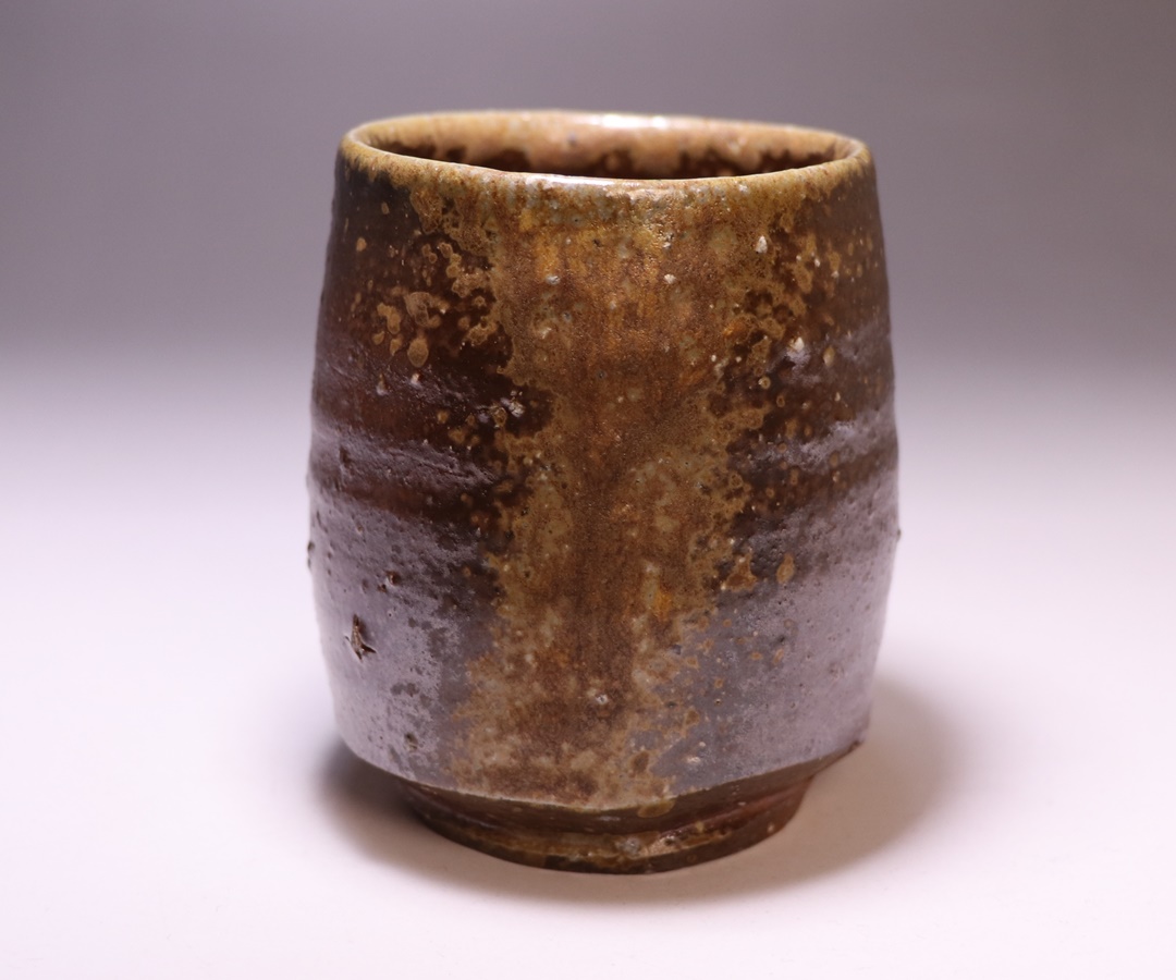 金重素山 作 「備前緋襷盃」 ～備前焼専門卸小売店 川口陶楽苑～