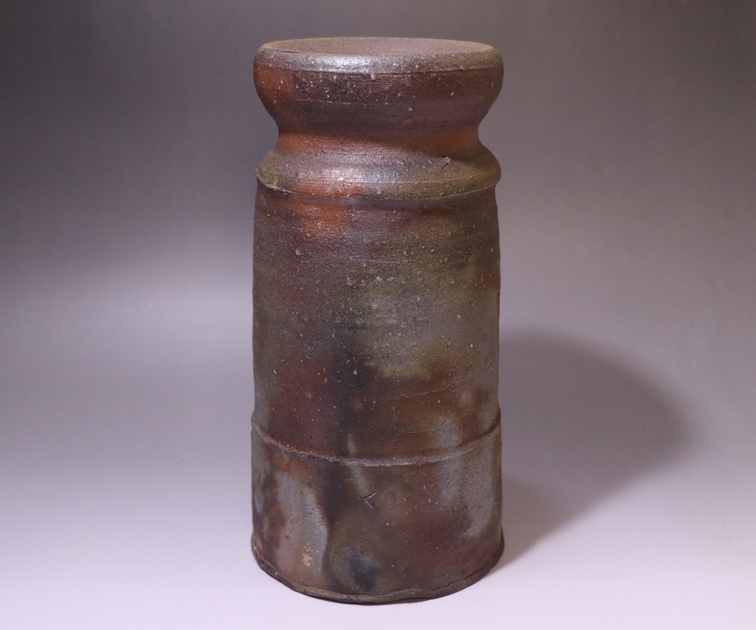 山本陶秀 作 「備前花入」 ～備前焼専門卸小売店 川口陶楽苑～