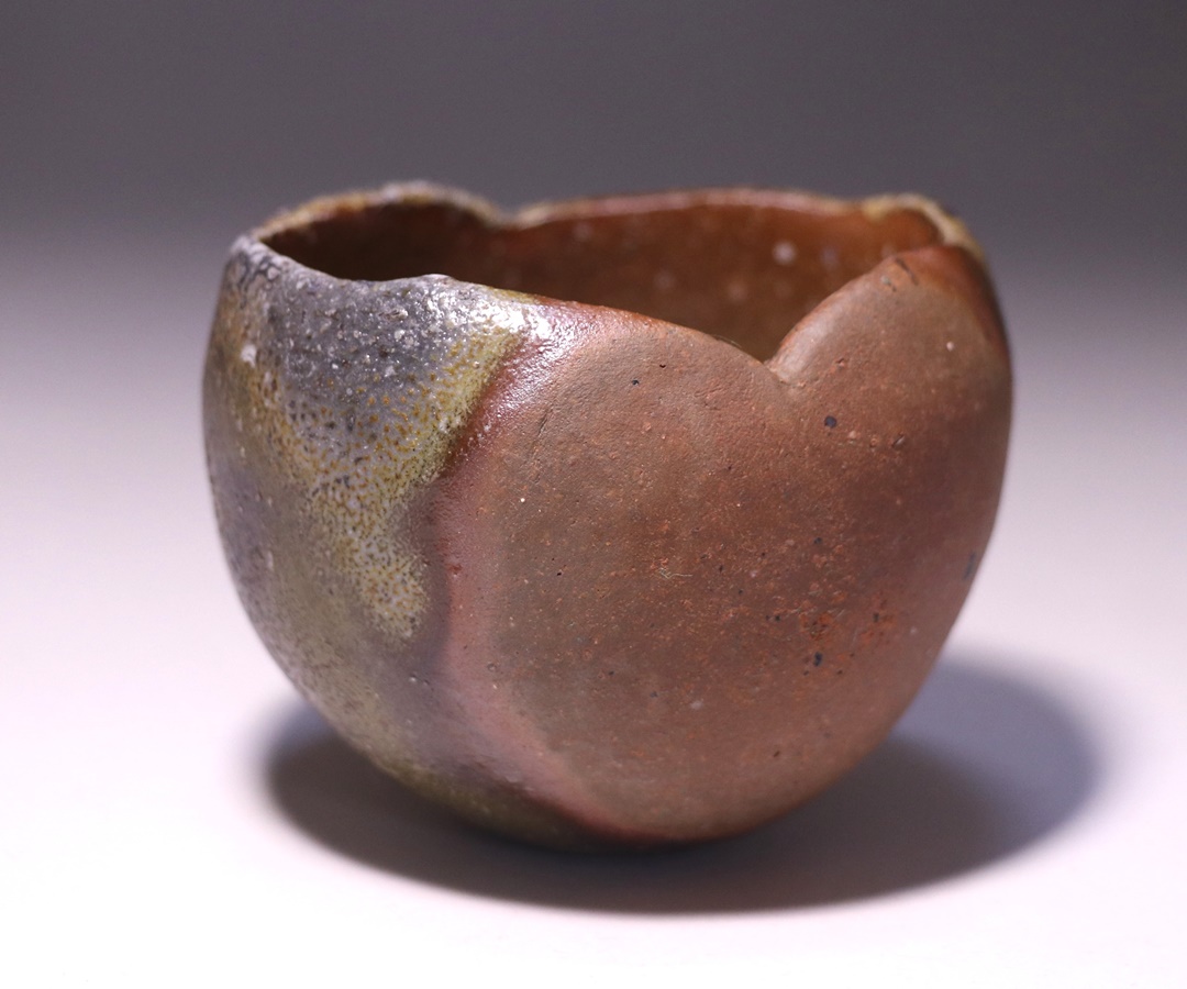 伊勢崎晃一朗 作 「備前窯変酒呑」 ～備前焼専門卸小売店 川口陶楽苑～