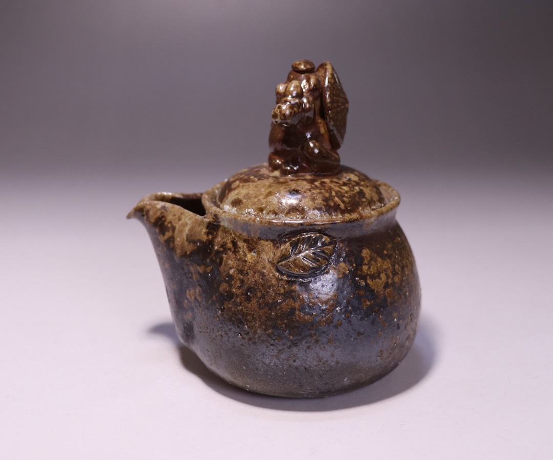 中原幸治 作 「備前狸宝瓶」 ～備前焼専門卸小売店 川口陶楽苑～