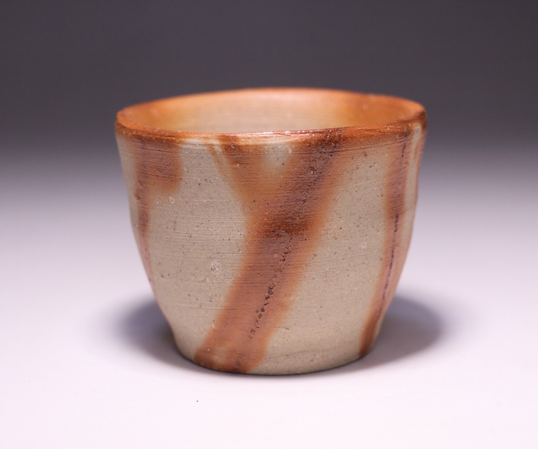 松田華山 作 「備前酒呑」 ～備前焼専門卸小売店 川口陶楽苑～