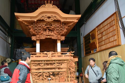 だんじりSpirits！ 前田暁彦木彫展を前に（1） | つーる・ど・堺【堺