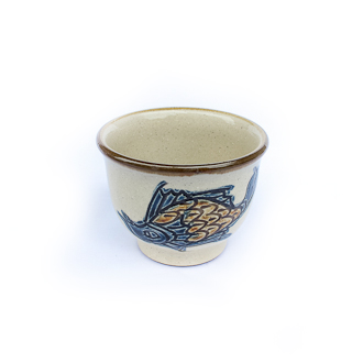 壺屋焼 魚紋｜壺屋焼窯元 陶眞窯