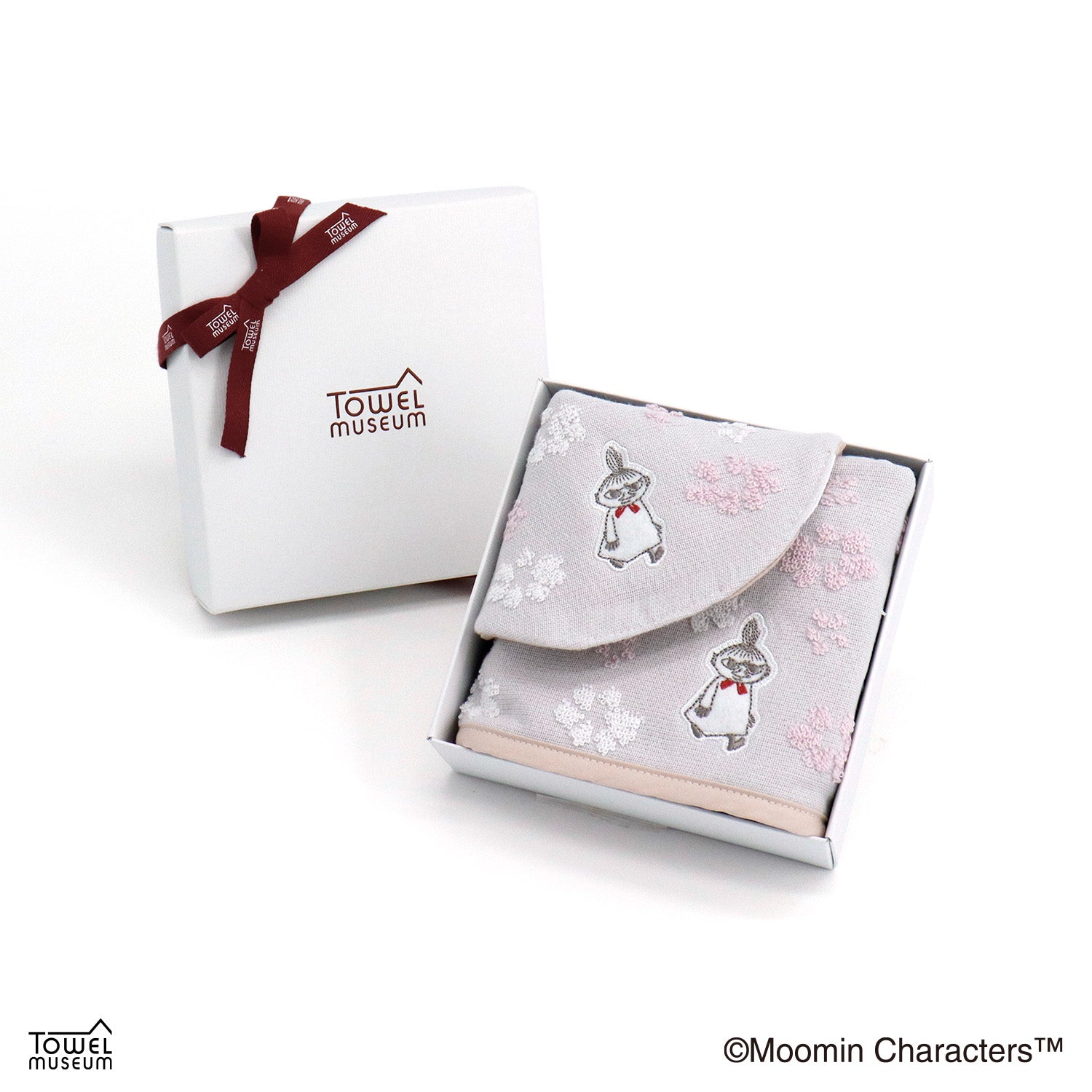 ムーミン』野花 タオルハンカチ&スタイ セット – タオル美術館公式