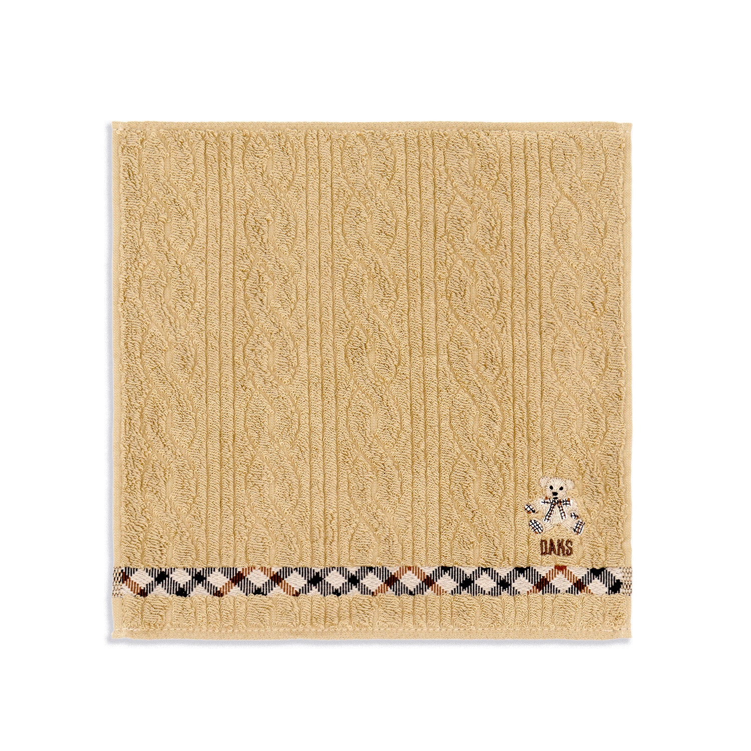 DAKS』ケーブルストライプベア タオルハンカチ – タオル美術館公式
