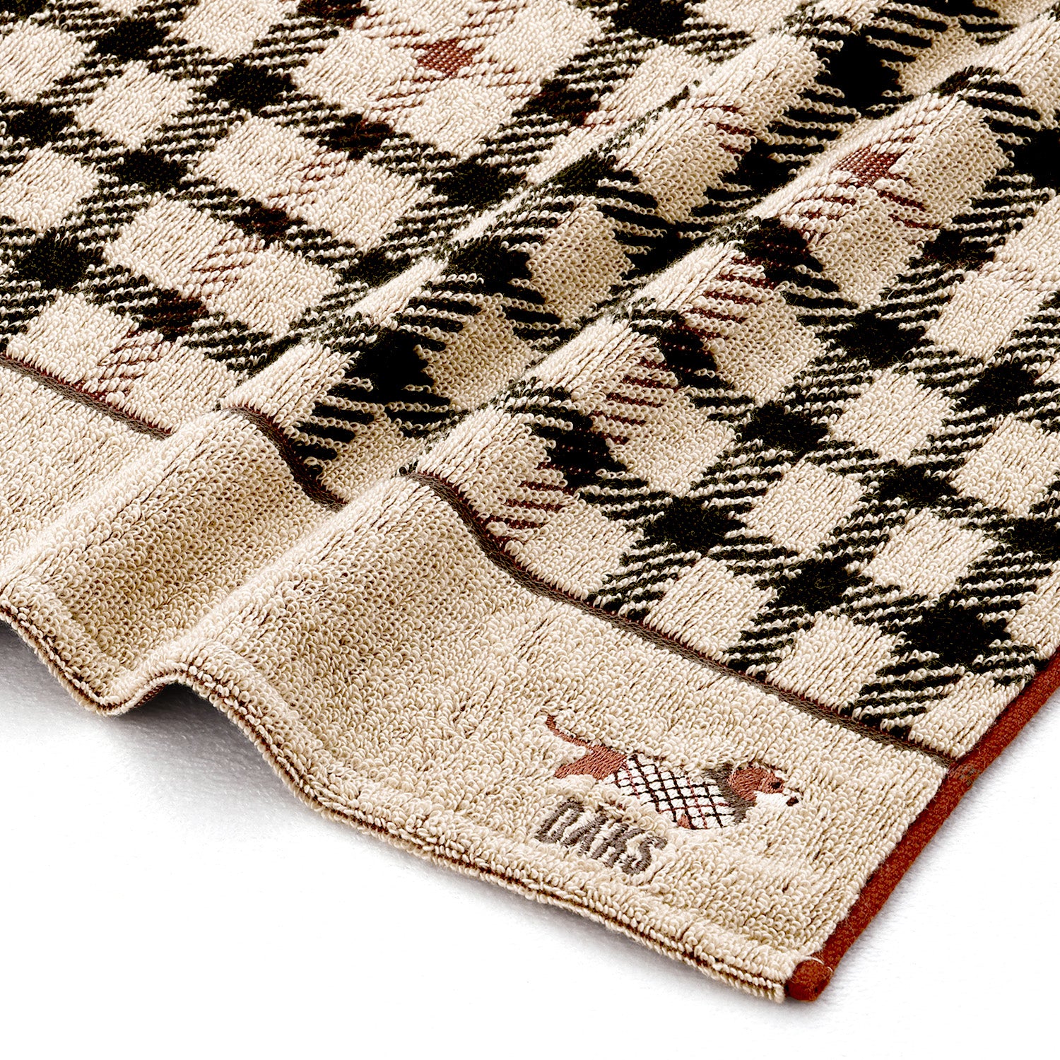 DAKS』ハウスチェックダックス ウォッシュタオル – タオル美術館公式