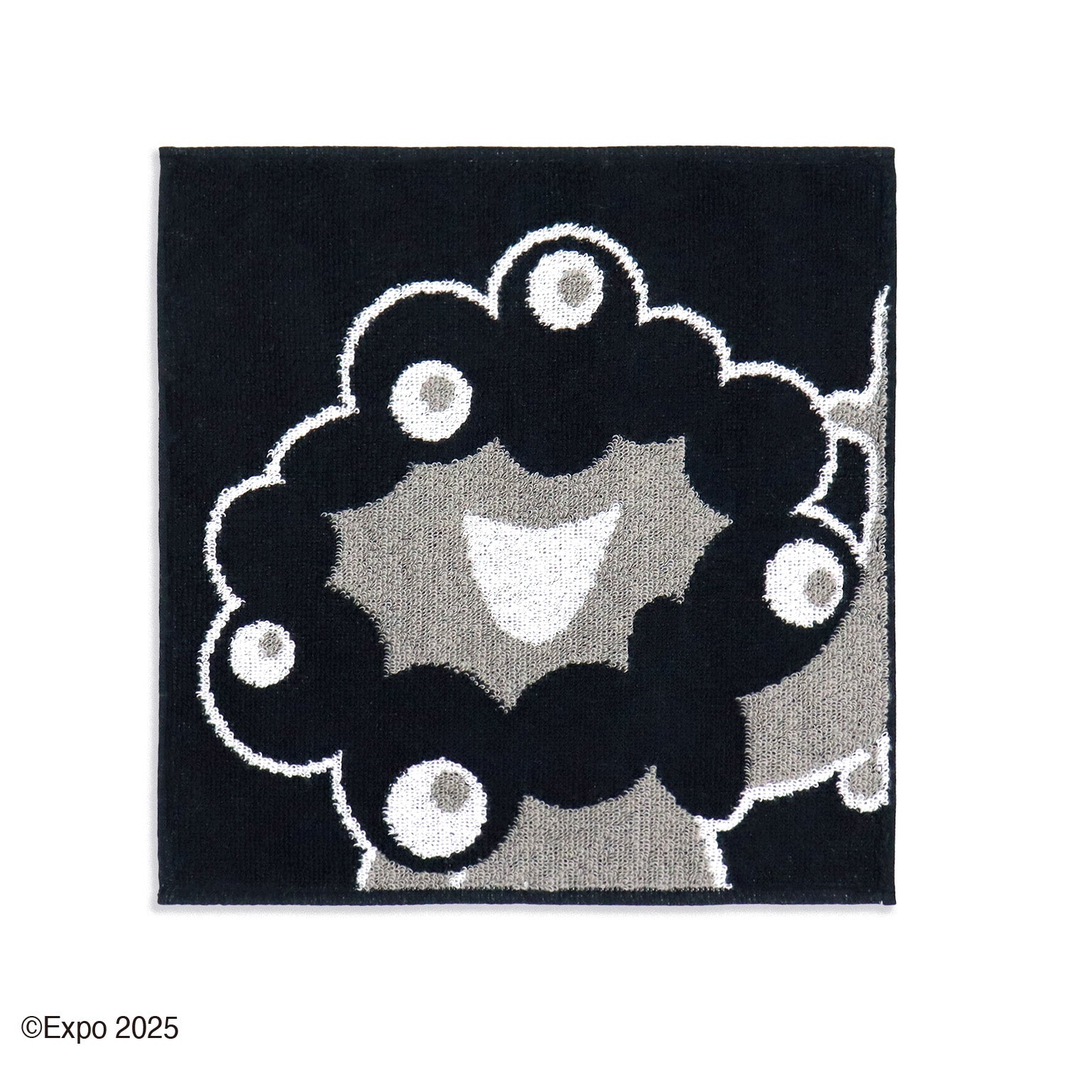 2025大阪・関西万博』モノクロミャクミャク6 タオルハンカチ – タオル