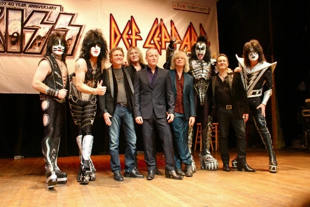 Def Leppard's Collen Talks About Meeting Kiss Three Decades Ago