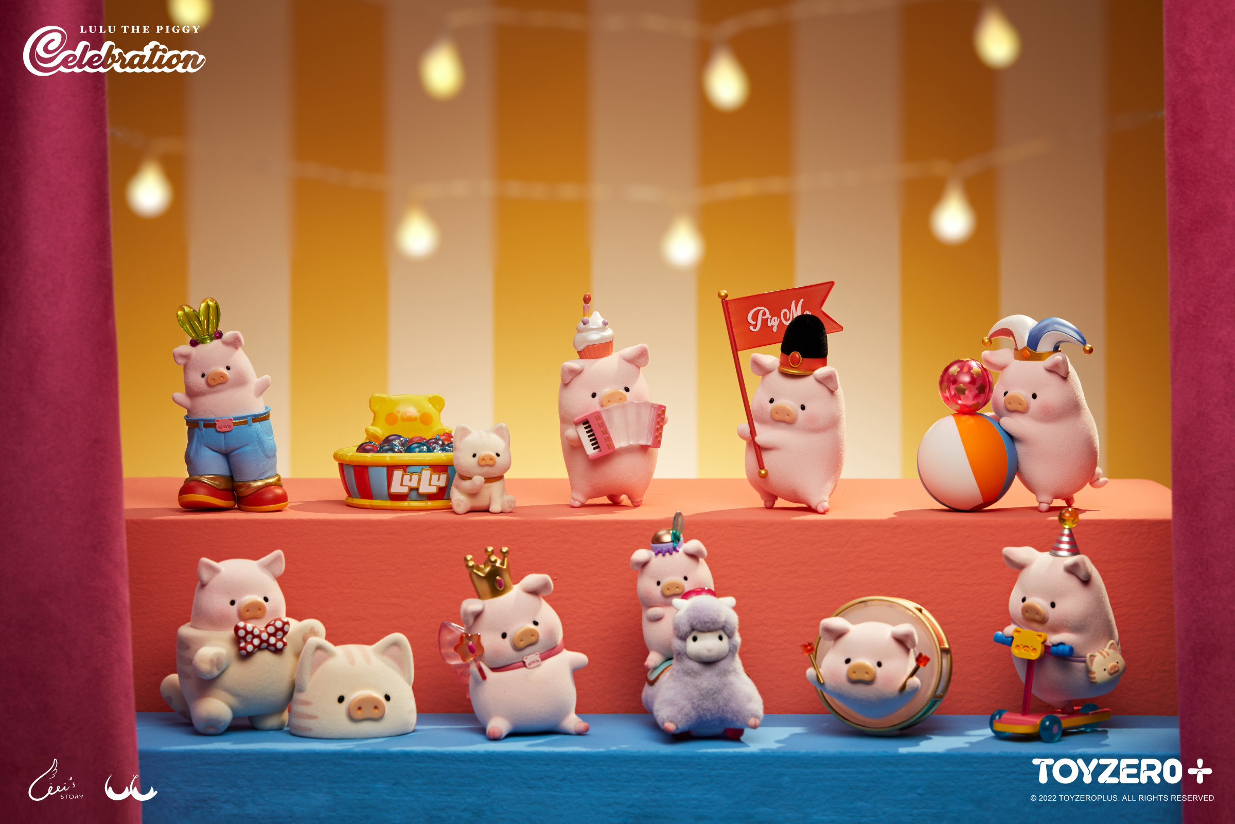 Toy・Cargo| Lulu The Piggy – Celebration Blind Box Series | Toy
