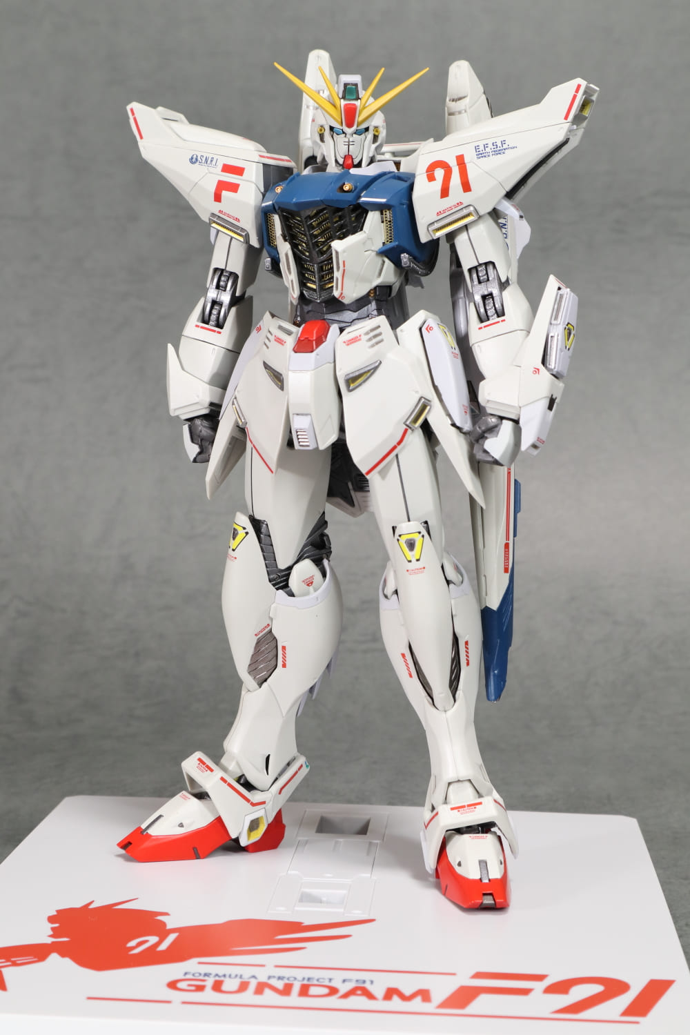 METAL BUILD ガンダムF91 CHRONICLE WHITE Ver. F91 レビュー | TOYHOUND