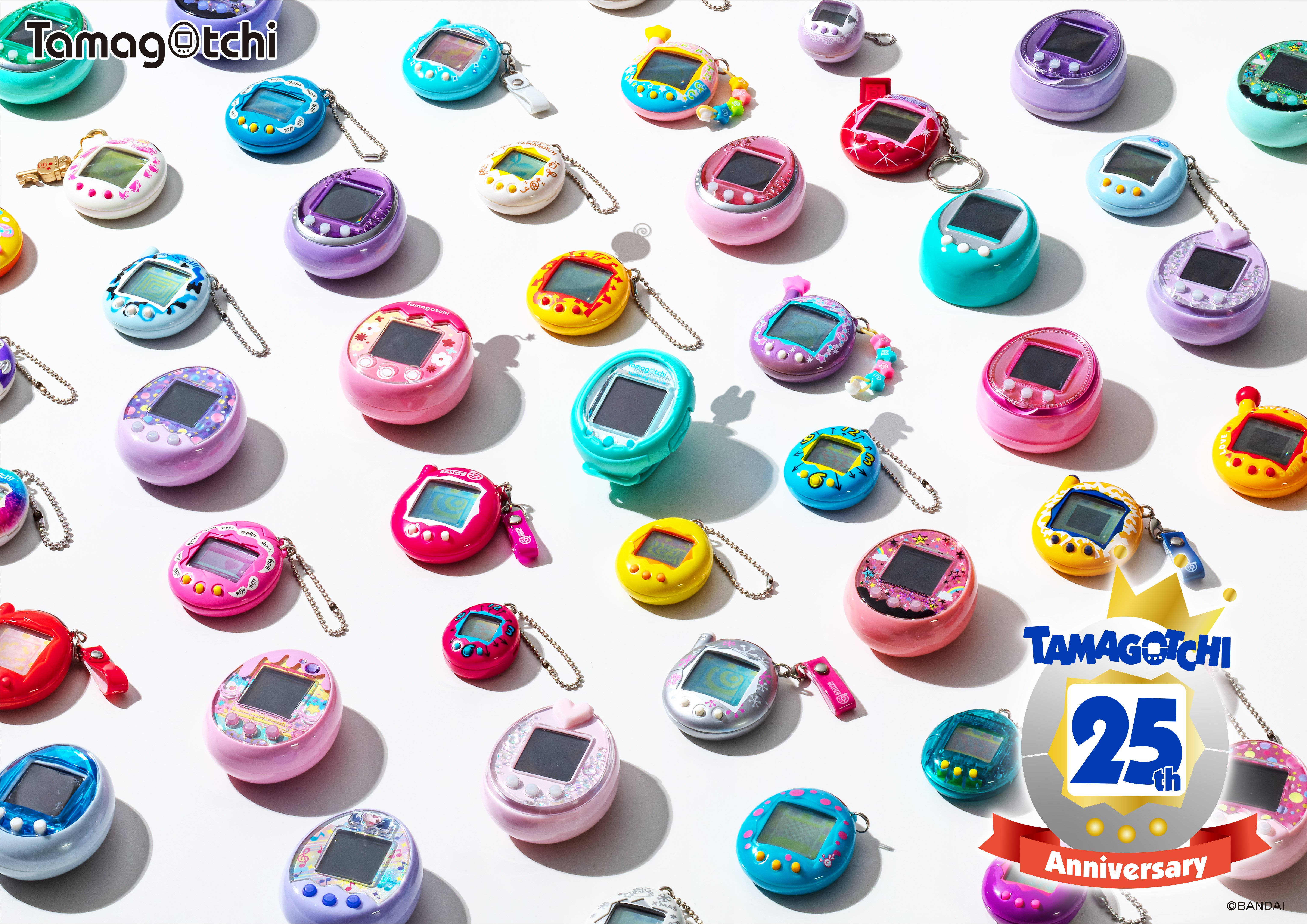 たまごっち発売25周年記念！レトロでかわいい、たまごっちのドット絵