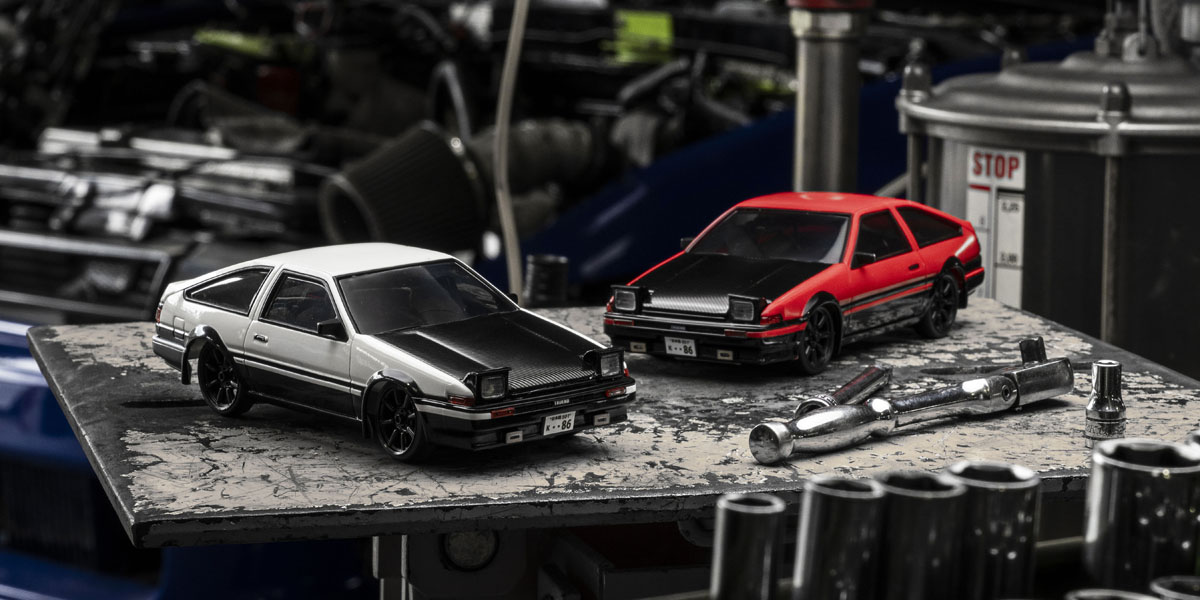FIRST MINI-Z TOYOTA SPRINTER TRUENO AE86 R/B 66613Z | 京商 | RC