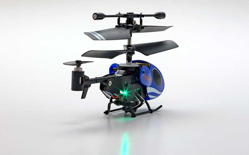 屋内で遊ぶヘリ｜安定飛行の超小型赤外線コントロールヘリコプター『京