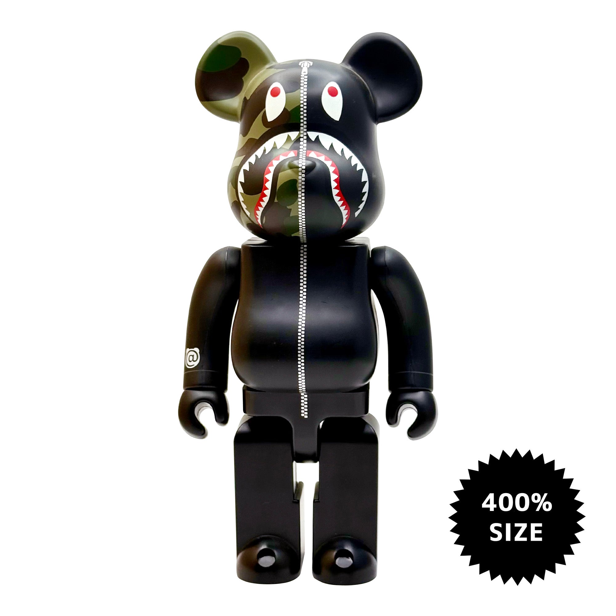 MEDICOM TOY: BE@RBRICK - Bape Play 1st Camo Shark 400% – TOY TOKYO