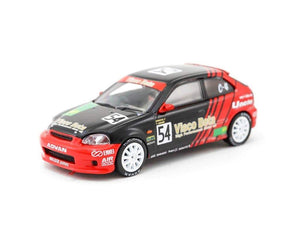 1:64 Tarmac Works Honda Civic Type R EK9 Super Taikyu 2000 Class 4