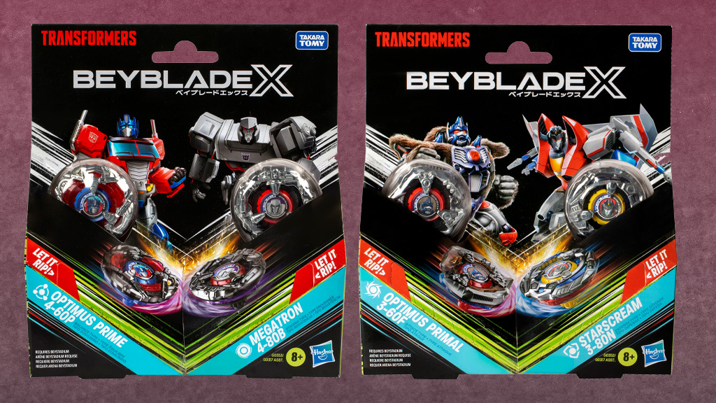 Hasbro Unveils BEYBLADE X Transformers Line - The Toy Book