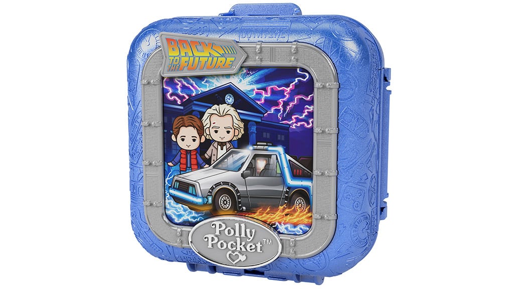 Mattel Hits Rewind with 'Back to the Future' Polly Pocket Compact