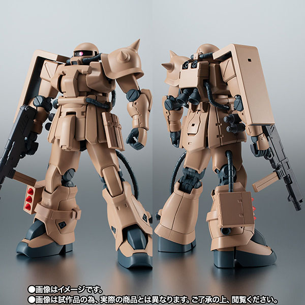 ガンダム0083】ROBOT魂〈SIDE MS〉『ザクII F2型 キンバライド基地仕様