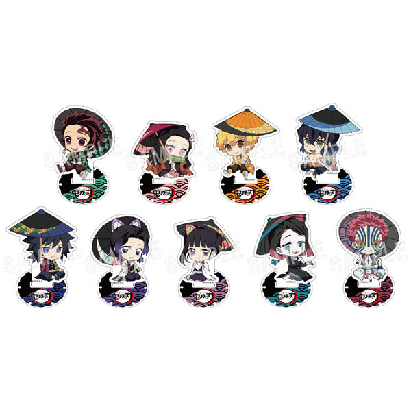 鬼滅の刃】グッズ『鬼滅の刃 ぺたん娘トレーディングアクリルスタンド