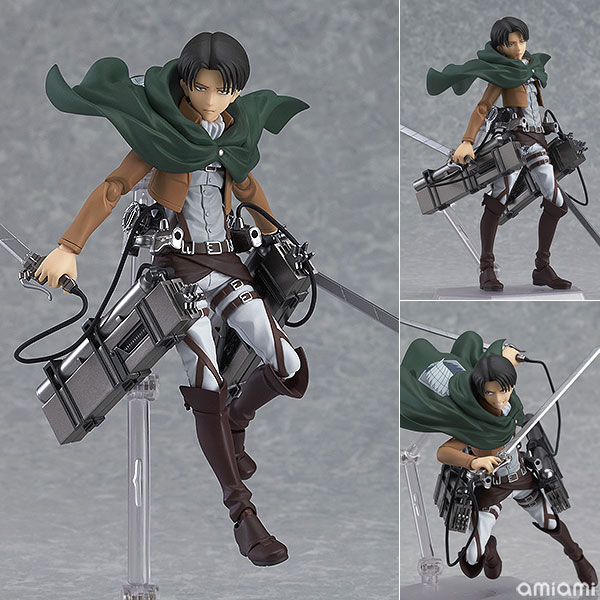 進撃の巨人】figma『リヴァイ』可動フィギュア【マックスファクトリー
