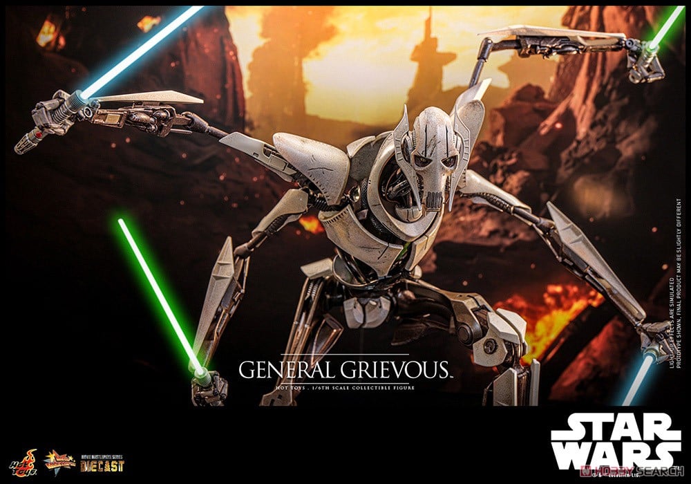 スター・ウォーズ】ムービー・マスターピース DIECAST『グリーヴァス