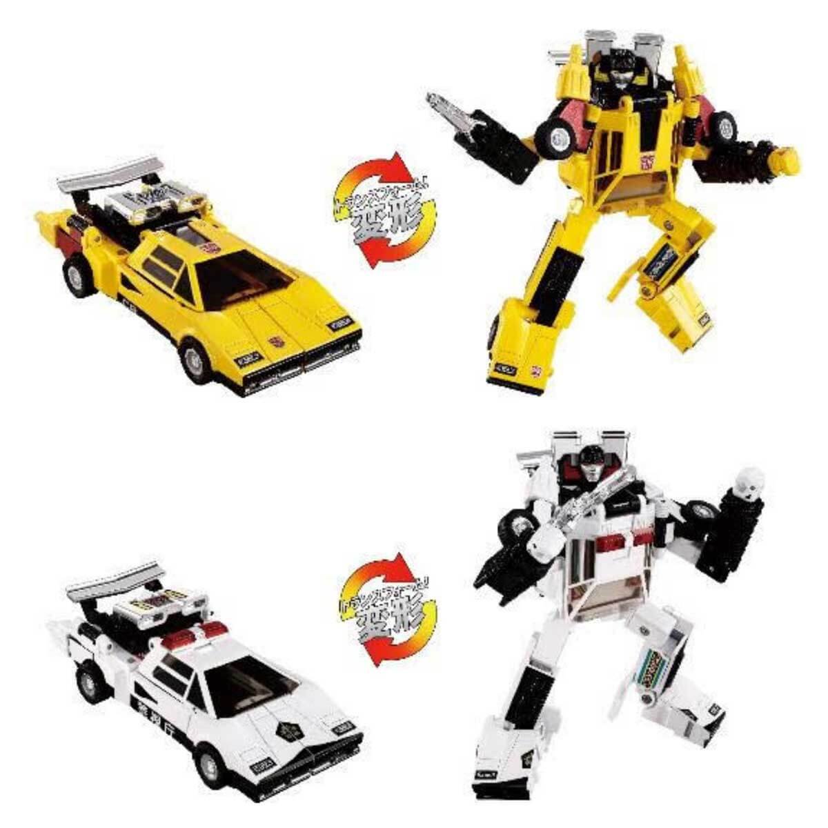 Sunstreaker and Cordon Transformers Missing Link Official Images