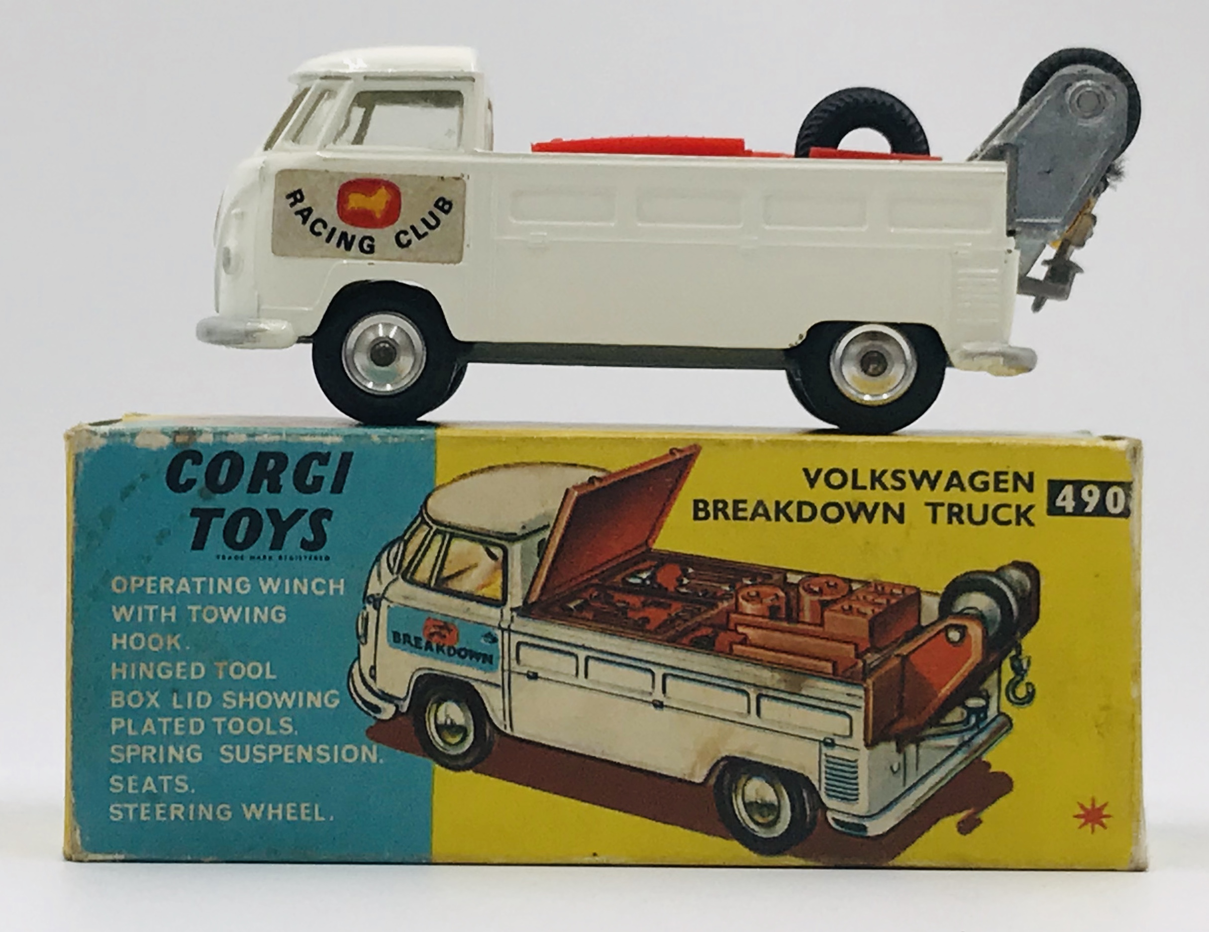 コーギー No.490 フォルクスワーゲン VW BREAKDOWN TRUCK コーギー No