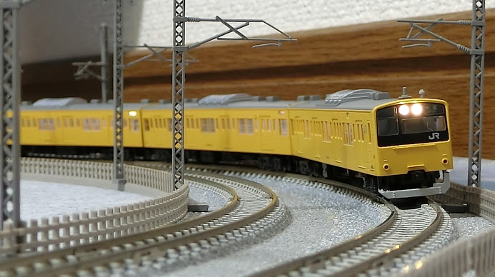 Nゲージ 1659 省エネ電車 201系 総武線 | 豊四季車両基地