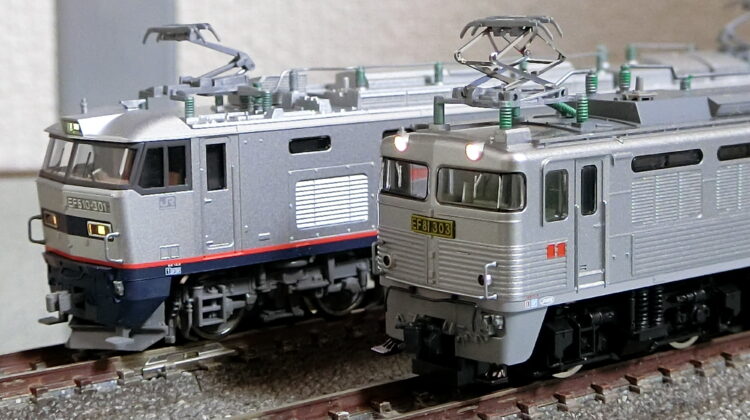 ゲージ 2090 銀釜 EF81-303 | 豊四季車両基地