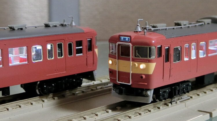 Nゲージ 1975 TOMIX 415系 常磐線(赤電) グレードアップ その2 | 豊