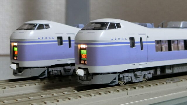 Nゲージ 2000 KATO E351系「スーパーあずさ」グレードアップ その2